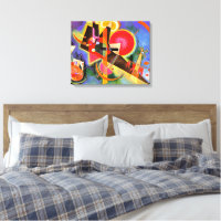 Kandinsky - In Blue, abstract art,