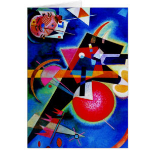Kandinsky in Blue Abstract Painting