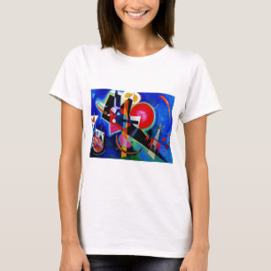 Kandinsky in Blue Abstract Painting T-Shirt