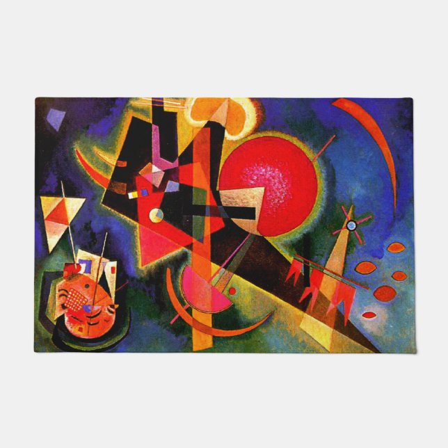 Kandinsky - In Blue Doormat (Front)