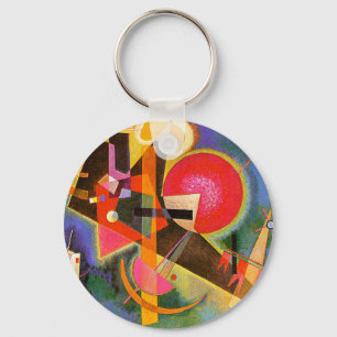 Kandinsky In Blue Key Chain