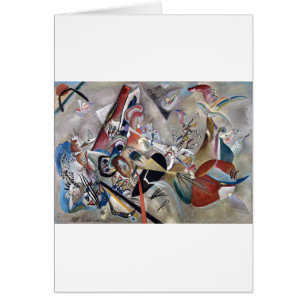 Kandinsky In Grey Abstract Artwork