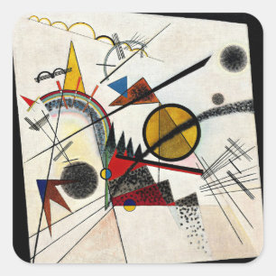 Kandinsky - In the Black Square Sticker