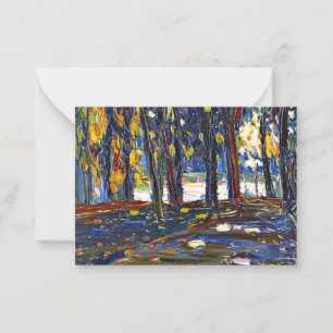 Kandinsky - In the Park of St. Cloud - Autumn II Card
