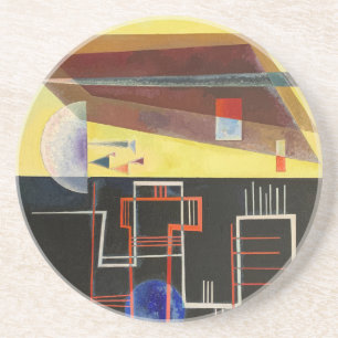 Kandinsky Inner Alliance Abstract Artwork Coaster