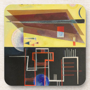 Kandinsky Inner Alliance Abstract Artwork Coaster