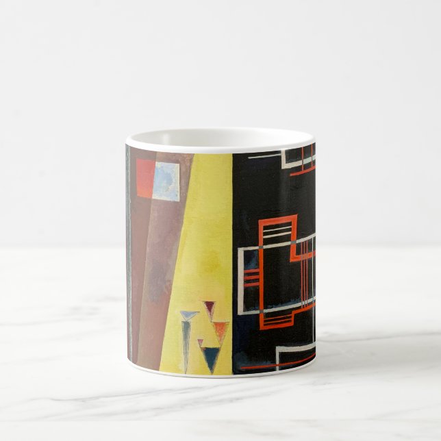 Kandinsky Inner Alliance Abstract Artwork Coffee Mug (Center)