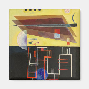 Kandinsky Inner Alliance Abstract Artwork Magnet