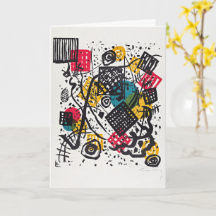 Kandinsky - Kleine Welten V, Card