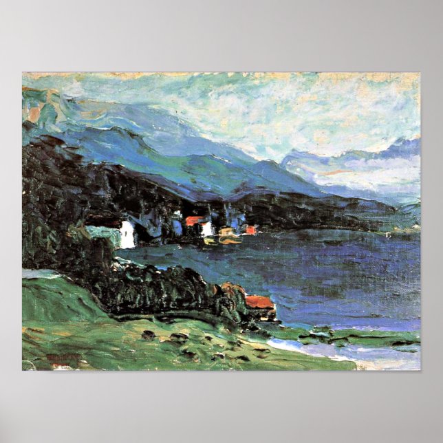 Kandinsky — Kochel, famous painting Poster (Front)