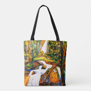 Kandinsky - Kochel - Waterfall I Tote Bag
