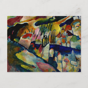 Kandinsky - Landscape with Rain Postcard