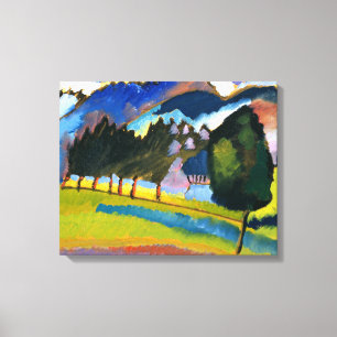 Kandinsky - Landscape with Rolling Hills Canvas Print