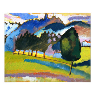 Kandinsky - Landscape with Rolling Hills Photo Print