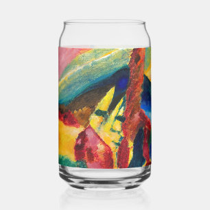 Kandinsky Landscape with Two Poplars Can Glass