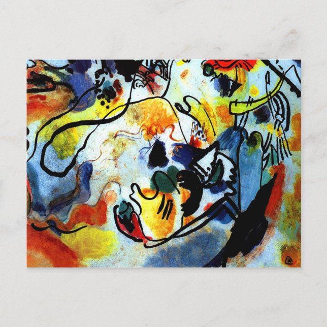 Kandinsky - Last Judgment Postcard (Front)