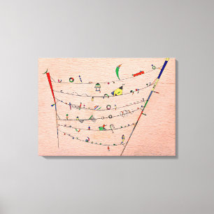 Kandinsky - Little Accents Canvas Print