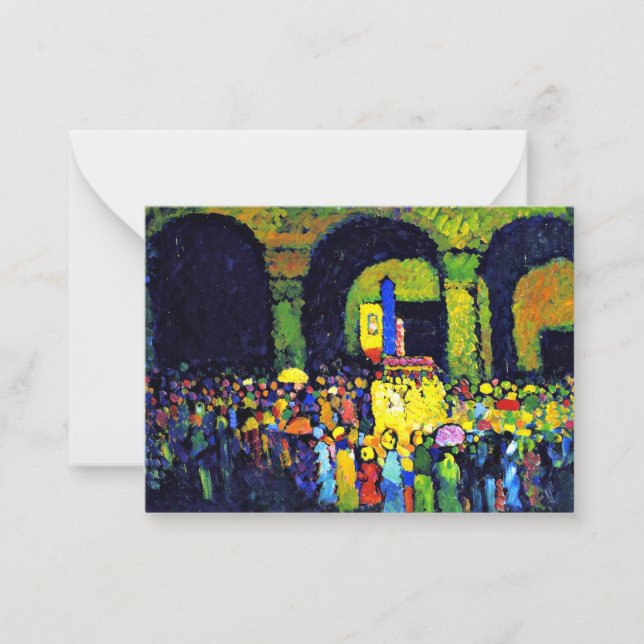 Kandinsky - Ludwigkirche in Murnau Card (Front)