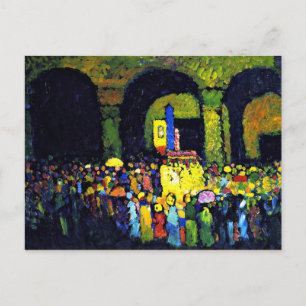 Kandinsky - Ludwigkirche in Murnau Postcard