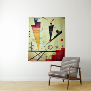 Kandinsky - Merry Structure Tapestry