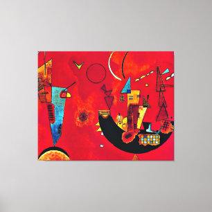 Kandinsky - Mit und Gegen Canvas Print