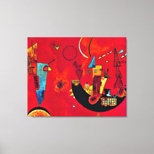 Kandinsky - Mit und Gegen Canvas Print