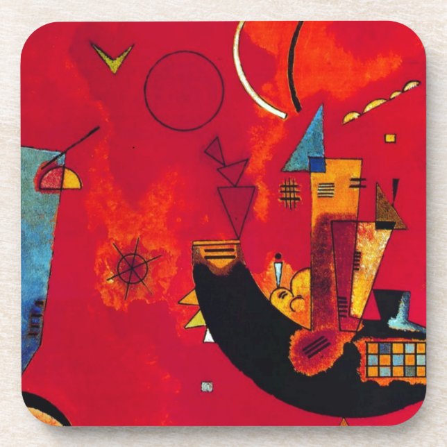 Kandinsky Mit und Gegen Coaster (Front)