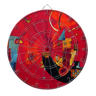 Kandinsky Mit und Gegen Dartboard