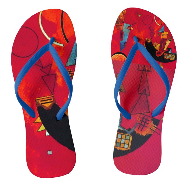 Kandinsky Mit und Gegen Flip Flops (Footbed)
