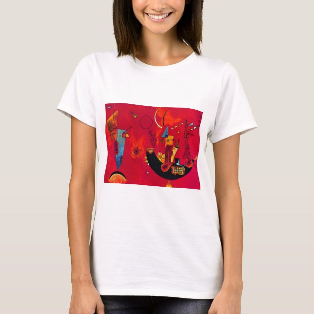 Kandinsky Mit und Gegen T-Shirt (Front)