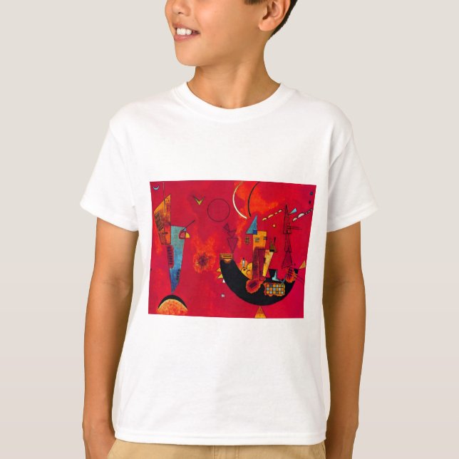 Kandinsky Mit und Gegen T-Shirt (Front)