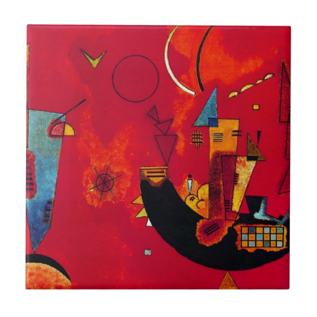 Kandinsky Mit und Gegen Tile (Front)