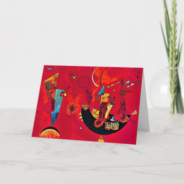 Kandinsky - Mit und Gegen (With and Against) Card (Front)
