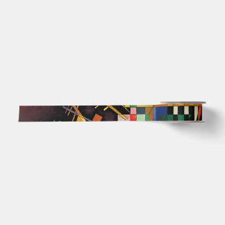 Kandinsky Modern Abstract Artwork Satin Ribbon