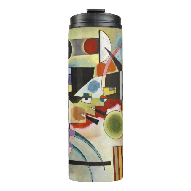 Kandinsky Modern Abstract Colorful Artwork Thermal Tumbler (Front)