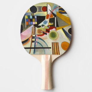 Kandinsky Modern Abstract Colourful Artwork Ping Pong Paddle