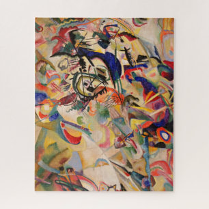 Kandinsky Modern Abstract Painting Artwork Jigsaw Puzzle
