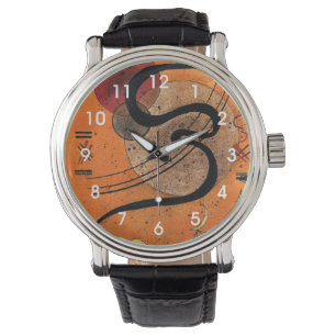 Kandinsky - Mood Line, colourful abstract art Watch