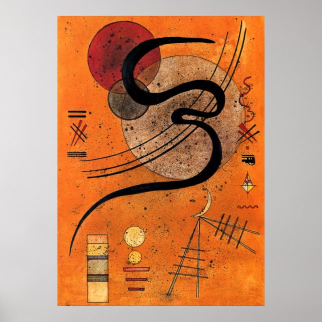 Kandinsky - Mood Line Poster (Front)