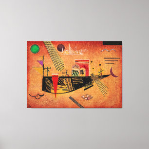 KANDINSKY - MOODY - CAPRICIOUS (Launisch) - 1930 - Canvas Print