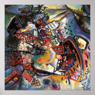 Kandinsky Moscow I Abstract Painting Poster