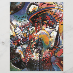 Kandinsky Moscow I Cityscape Abstract Painting