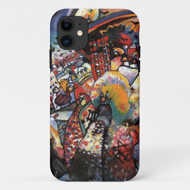 Kandinsky Moscow I Cityscape Abstract Painting Case-Mate iPhone Case (Back)