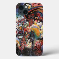 Kandinsky Moscow I Cityscape Abstract Painting