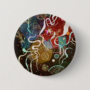 Kandinsky Movement I Button