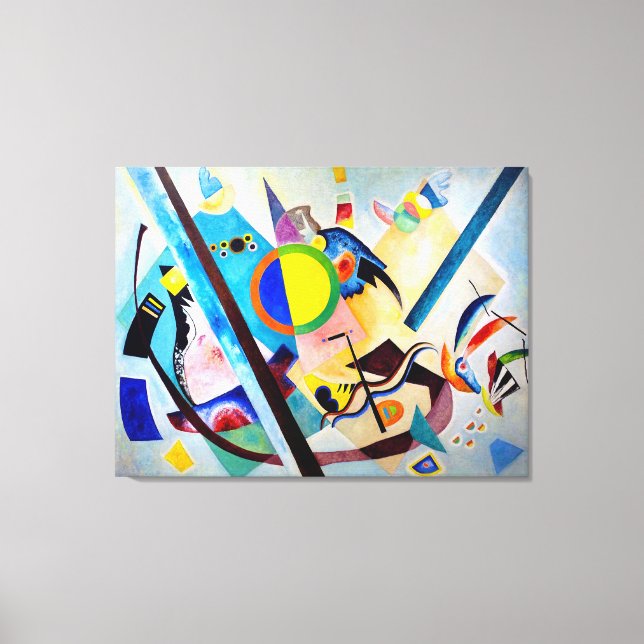 KANDINSKY - MULTICOLORED CIRCLE - 1921 - Bauhaus - Canvas Print (Front)