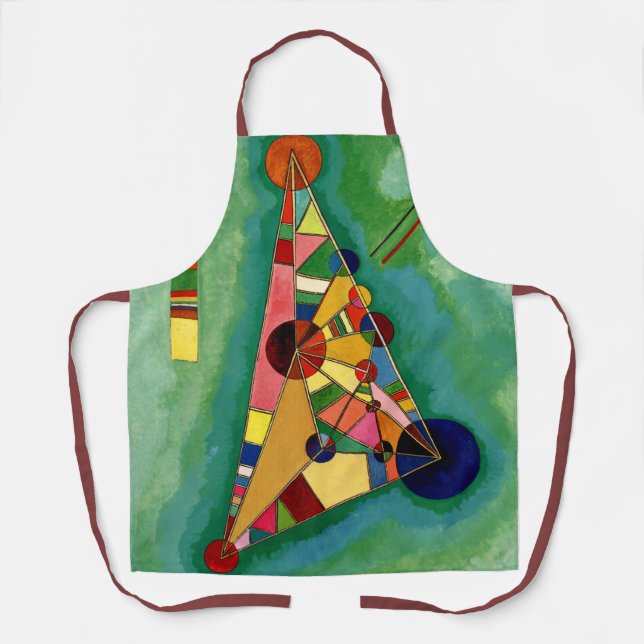 Kandinsky - Multicolored Triangle, Apron (Front)