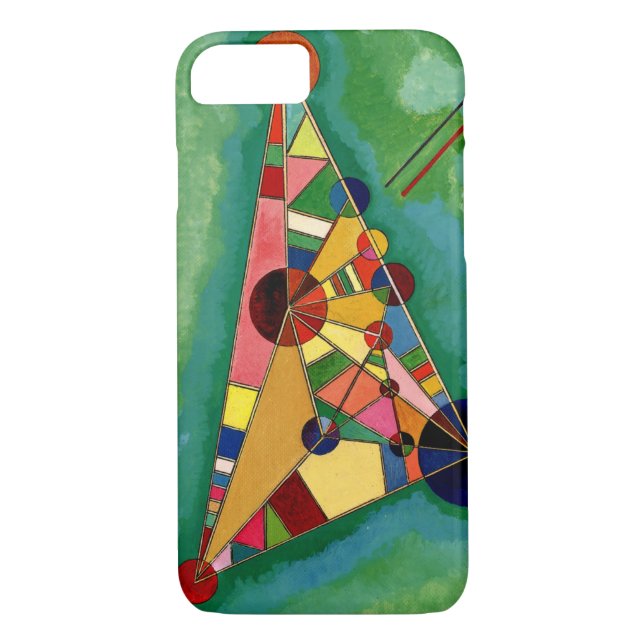 Kandinsky - Multicolored Triangle Case-Mate iPhone Case (Back)