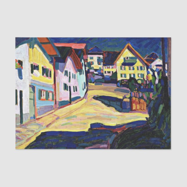 Kandinsky - Murnau, Burggrabenstrasse 1 Tissue Paper (Front)