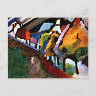 Kandinsky - Murnau Castle and Church Postcard